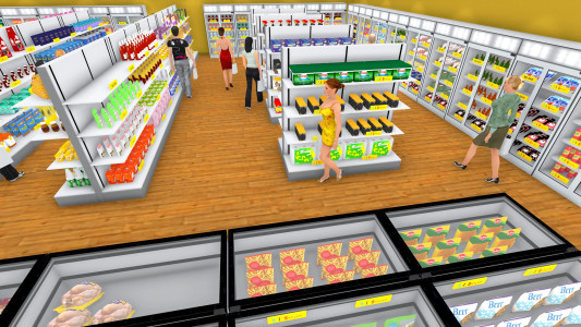 اسکرین شات 1 بازی Build Your Own Supermarket