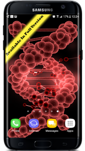 اسکرین شات برنامه Blood Cells Particles 3D Parallax Live Wallpaper 8