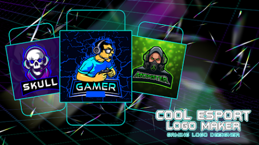 اسکرین شات برنامه Cool Esport Logo Maker - Gaming Logo Designer 1