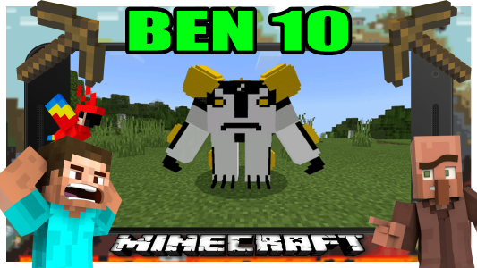 اسکرین شات برنامه Ben 10 MCPE Minecraft Game Mod 2