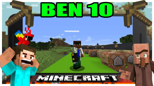 اسکرین شات برنامه Ben 10 MCPE Minecraft Game Mod 3
