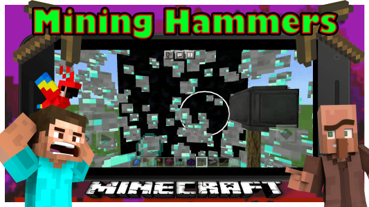 اسکرین شات برنامه Drill Hammer Mod MCPE Game 3