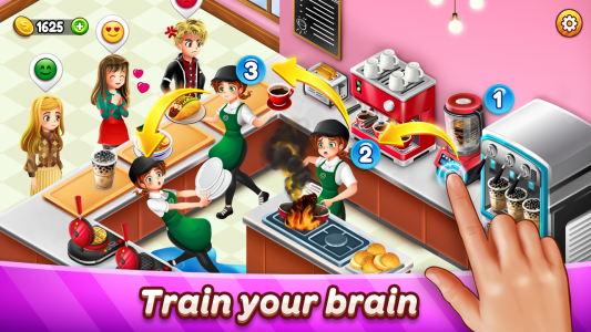 اسکرین شات بازی Cafe Panic: Cooking games 4