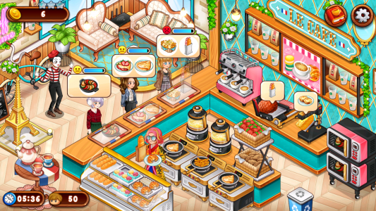 اسکرین شات بازی Cafe Panic: Cooking games 8