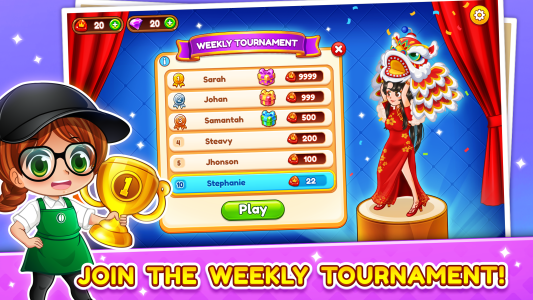 اسکرین شات 3 بازی Cafe Panic: Cooking games