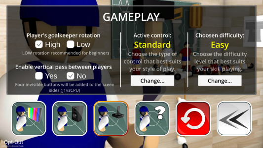 اسکرین شات بازی 3D Foosball 5