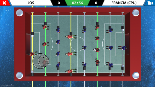 اسکرین شات بازی 3D Foosball 1
