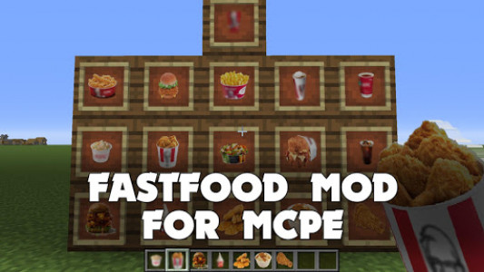 اسکرین شات برنامه Fast Food Mod for Minecraft PE 🍟 3