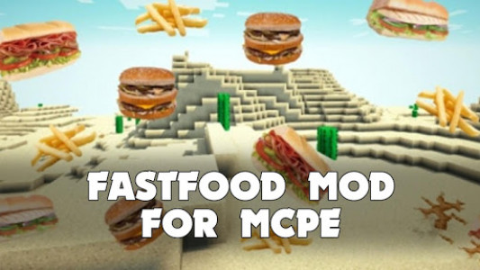 اسکرین شات برنامه Fast Food Mod for Minecraft PE 🍟 2