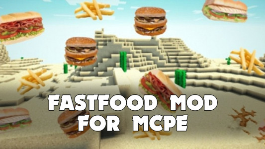 اسکرین شات برنامه Fast Food Mod for Minecraft PE 2