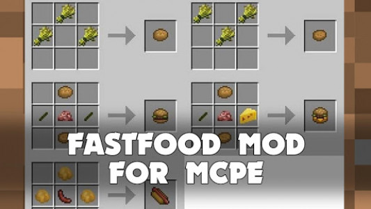 اسکرین شات برنامه Fast Food Mod for Minecraft PE 🍟 5