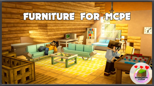 اسکرین شات برنامه Furniture Mod Minecraft 1