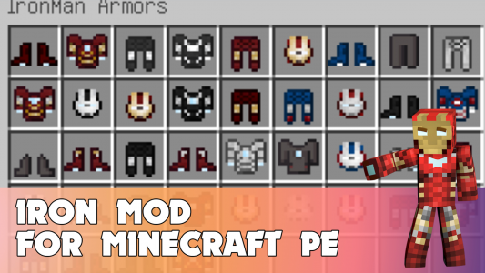 اسکرین شات برنامه Iron Mod for Minecraft PE 3