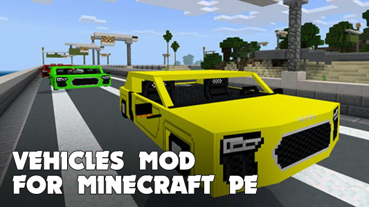 اسکرین شات برنامه Vehicles Mod for Minecraft PE 2
