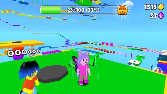 اسکرین شات 3 بازی Obby Parkour: Runner Game