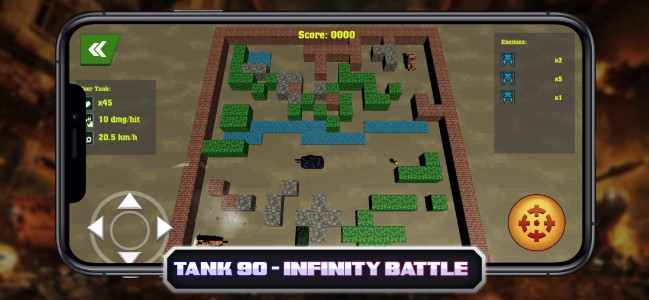 اسکرین شات بازی Tank 90 - Infinity Battle 4