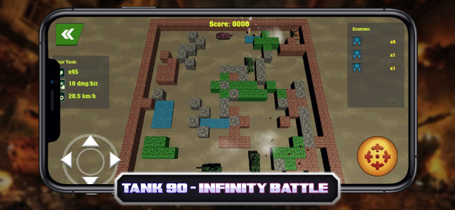 اسکرین شات بازی Tank 90 - Infinity Battle 6