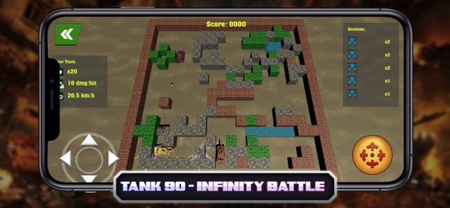 اسکرین شات بازی Tank 90 - Infinity Battle 5