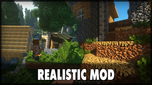 اسکرین شات برنامه Realistic Shader Mod Minecraft 3