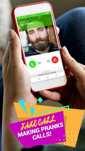 اسکرین شات برنامه Fake Caller ID free - prank call App 4