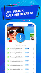 اسکرین شات برنامه Fake Caller ID free - prank call App 8