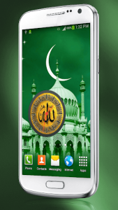 اسکرین شات برنامه Allah Clock Widget 4