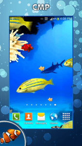 اسکرین شات برنامه Aquarium Live Wallpaper 7