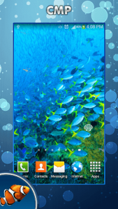 اسکرین شات برنامه Aquarium Live Wallpaper 2