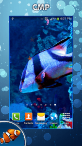اسکرین شات برنامه Aquarium Live Wallpaper 5