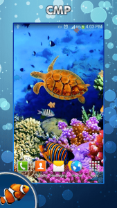 اسکرین شات برنامه Aquarium Live Wallpaper 1