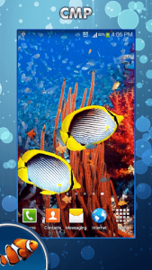 اسکرین شات برنامه Aquarium Live Wallpaper 4