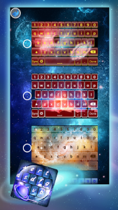 اسکرین شات برنامه Galaxy Keyboard with Emojis 3