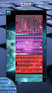 اسکرین شات برنامه Keyboard Themes Galaxy 2017 4