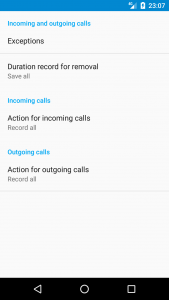 اسکرین شات 4 برنامه Call Recorder (Light)