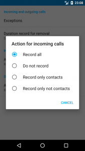 اسکرین شات 7 برنامه Call Recorder (Light)