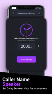 اسکرین شات برنامه Auto Caller Name Announcer App 6