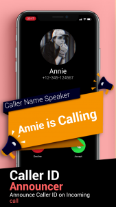 اسکرین شات برنامه Auto Caller Name Announcer App 3