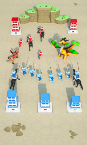 اسکرین شات بازی Merge And Conquer: Battle Game 1