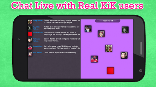 اسکرین شات برنامه Chat Friend for Kik 3