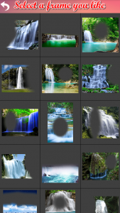 اسکرین شات برنامه Waterfall Frame Collage 2