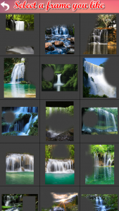 اسکرین شات برنامه Waterfall Frame Collage 3