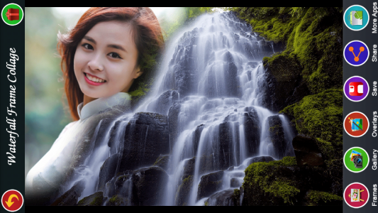 اسکرین شات برنامه Waterfall Frame Collage 6