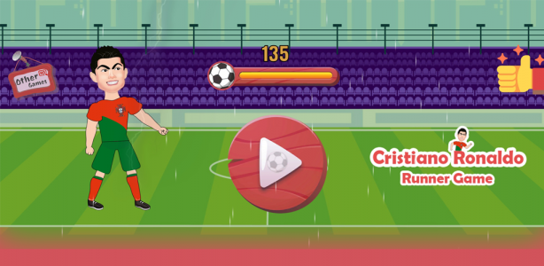 اسکرین شات بازی Cristiano Ronaldo Runner Game 1