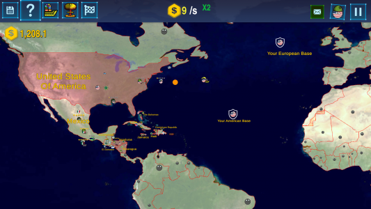 اسکرین شات بازی Countryballs: World War Simula 1
