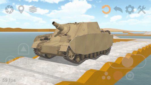 اسکرین شات بازی Tank Physics Mobile Vol.2 4