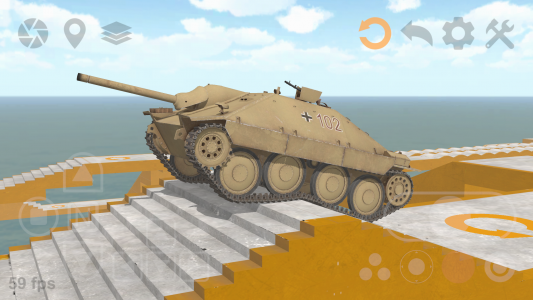 اسکرین شات بازی Tank Physics Mobile Vol.2 8