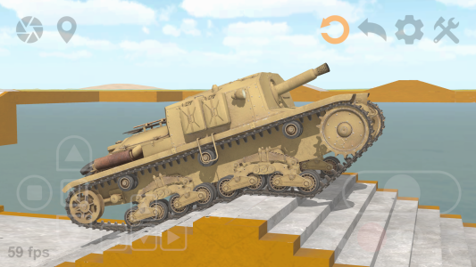اسکرین شات 2 بازی Tank Physics Mobile Vol.2
