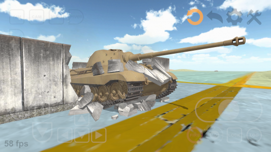 اسکرین شات بازی Tank Physics Mobile Vol.3 1