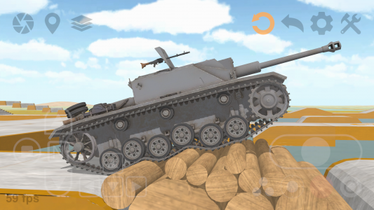 اسکرین شات 3 بازی Tank Physics Mobile Vol.3