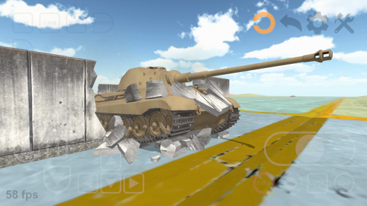 اسکرین شات 1 بازی Tank Physics Mobile Vol.3